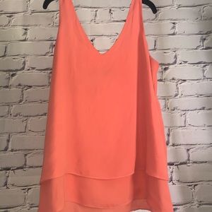 Coral Colored Blouse